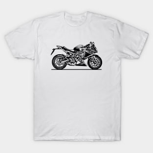 CBR650F Motorcycle Sketch Art T-Shirt